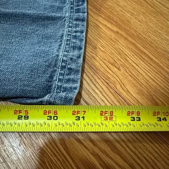 SouthPole Jeans Baggy Patchwork Y2K Skater Rare Denim Size 34 34x31 - Picture 7 of 8